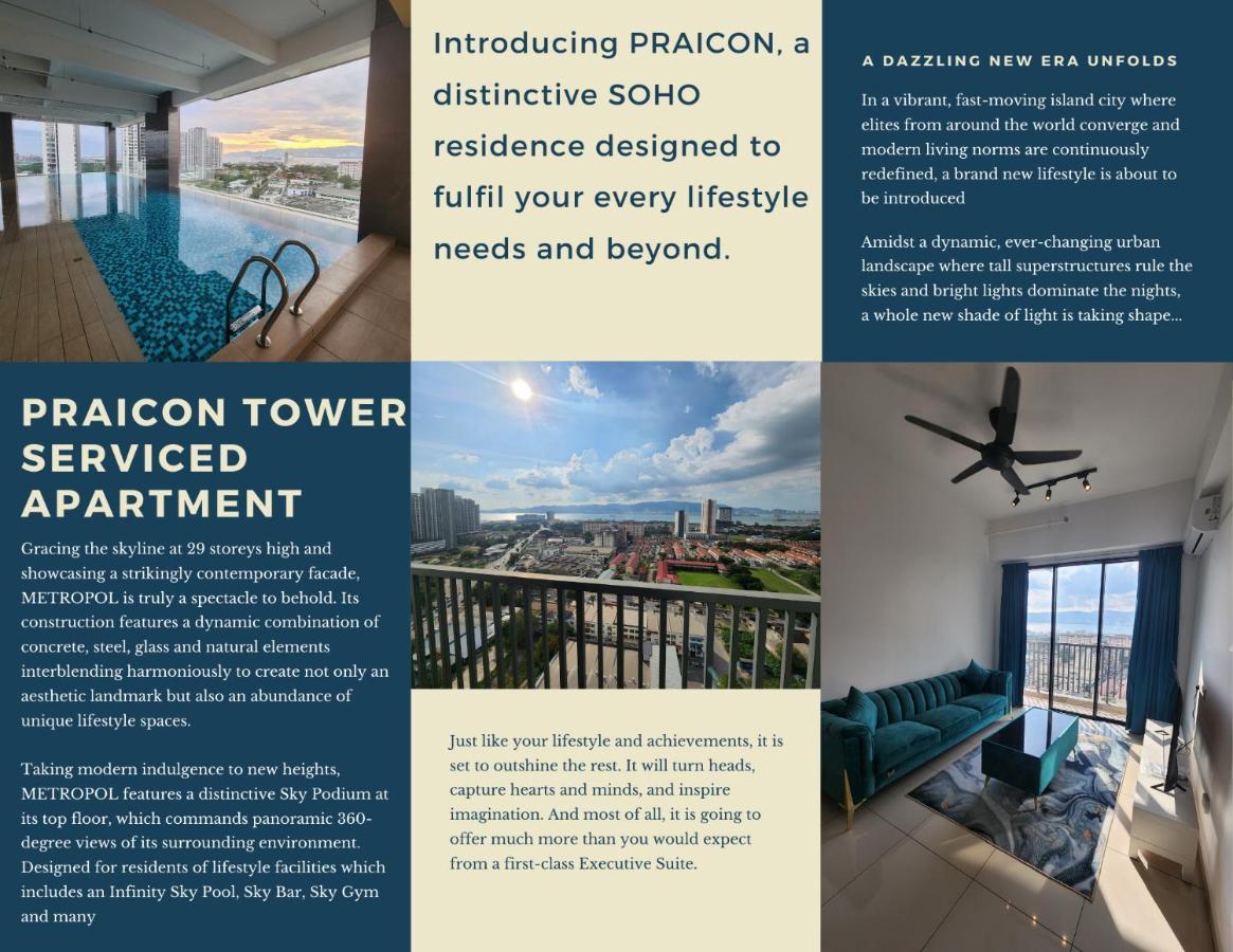 Praicon Tower - Premium Suite Butterworth Extérieur photo